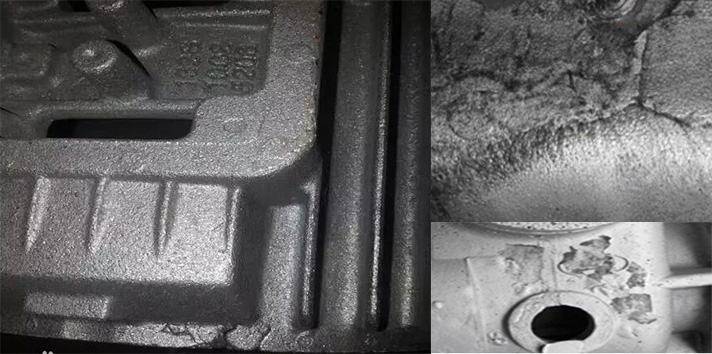 Castings defects in China Foundry