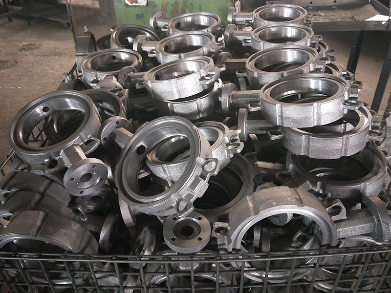 Shell-casting-ductile-iron-valve-pump